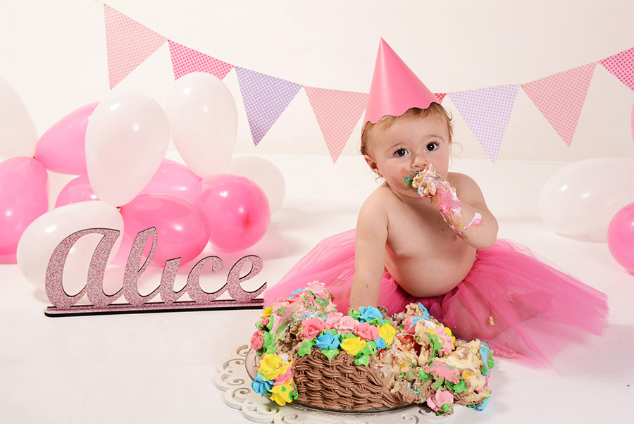 Book fotográfico Smash the cake - Book de fotos - Book Smash the cake - Book Cake Smash - Book Fruit Smash - Book Smash the fruit - Book de Bebê - Estúdio Beto Monteiro - Curitiba