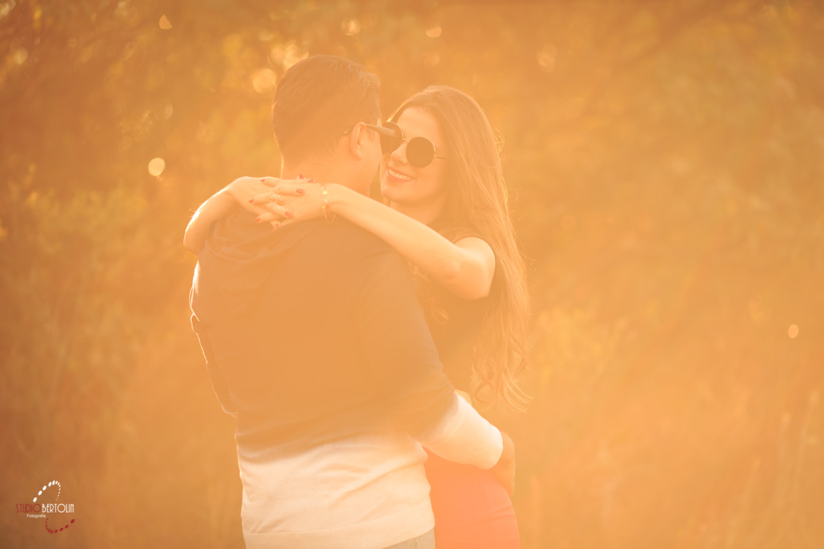 ensaio noivos por do sol