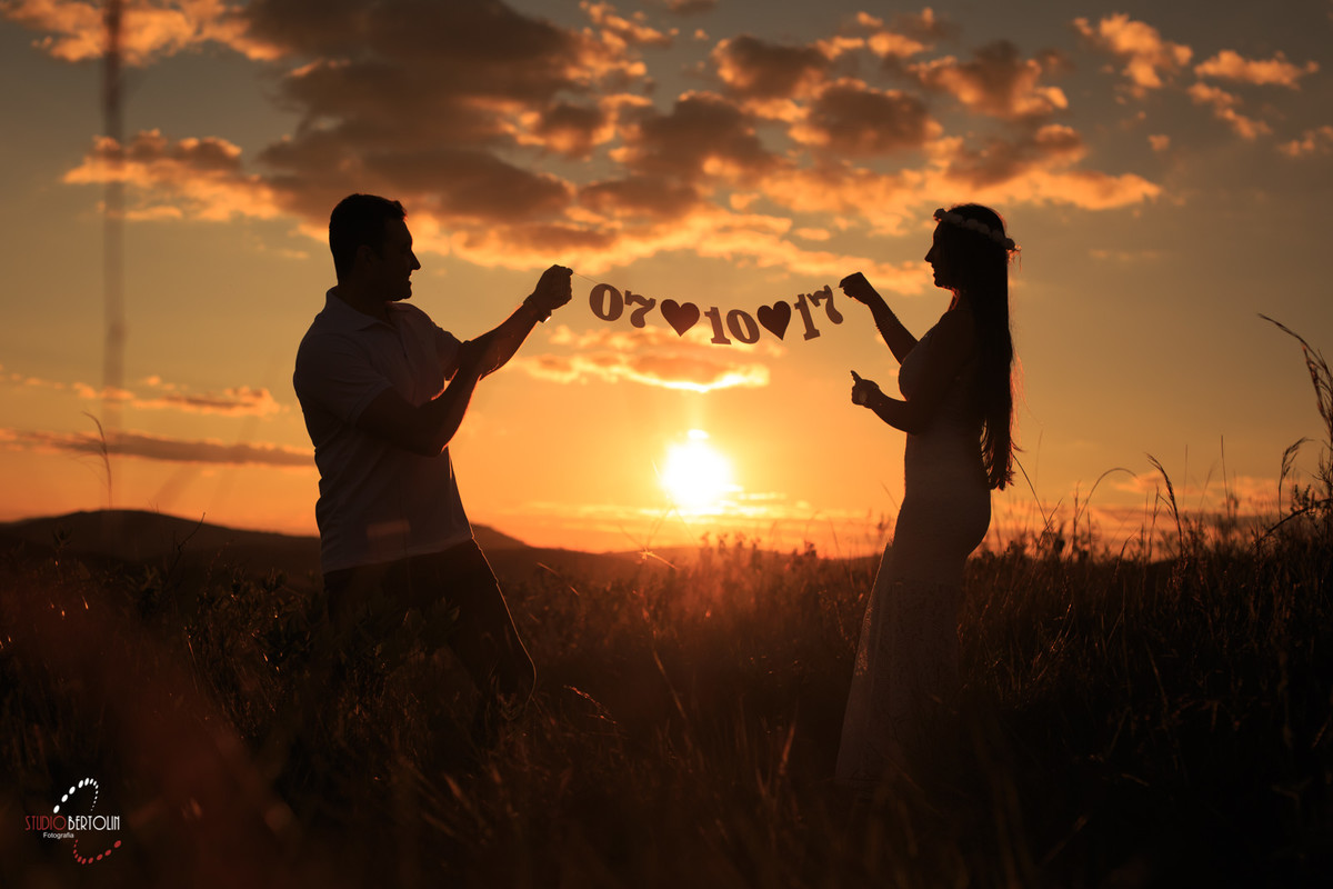 pre wedding por do sol