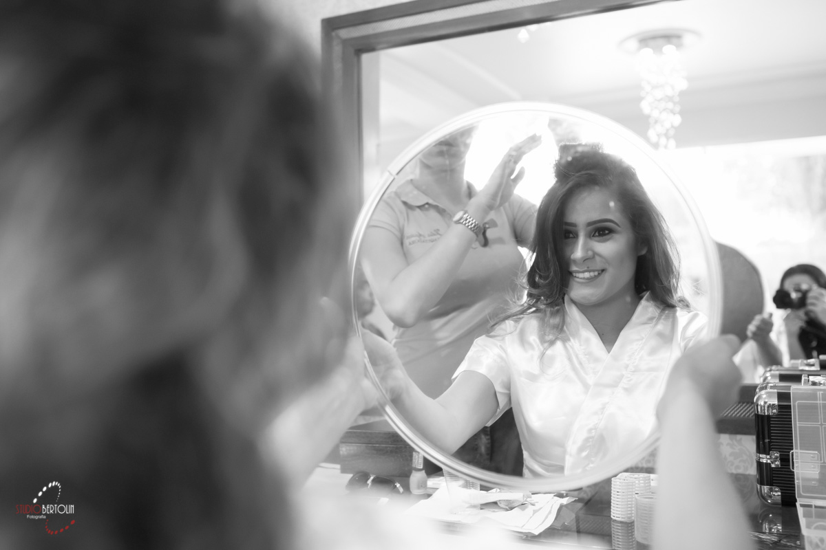 noiva no espelho