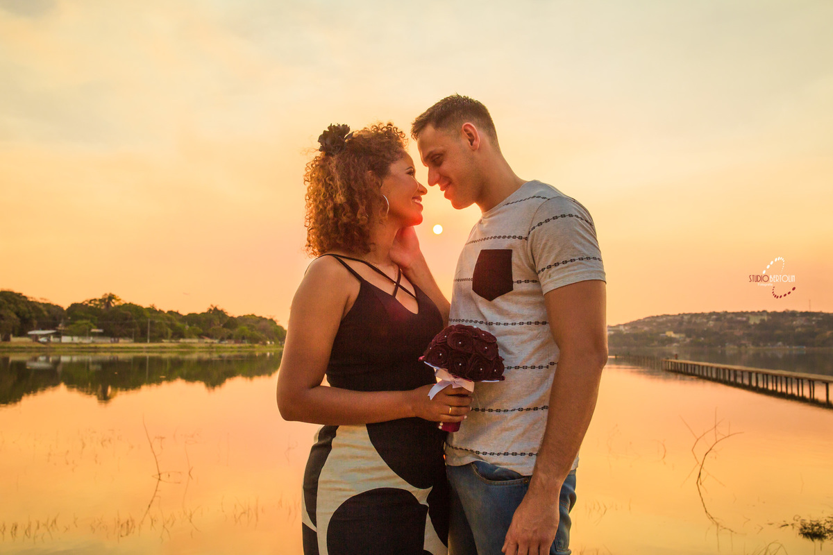 por do sol lagoa santa