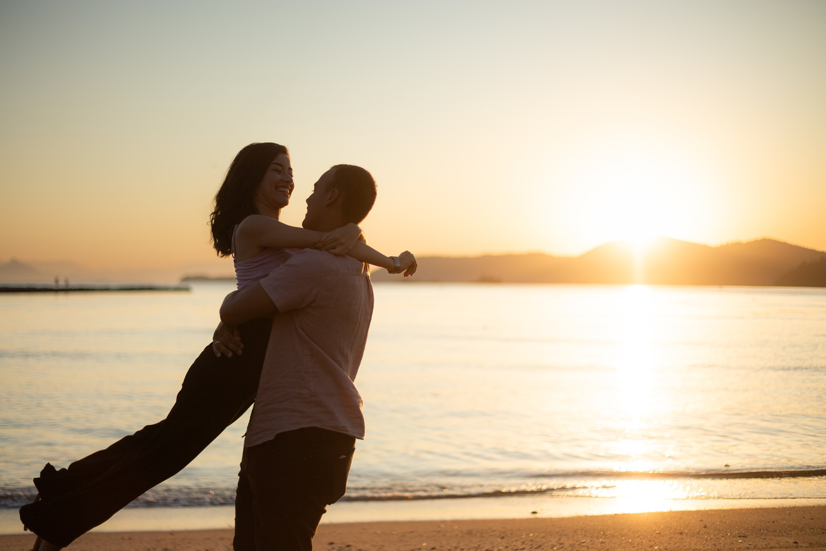 Nascer do sol em paraty rj