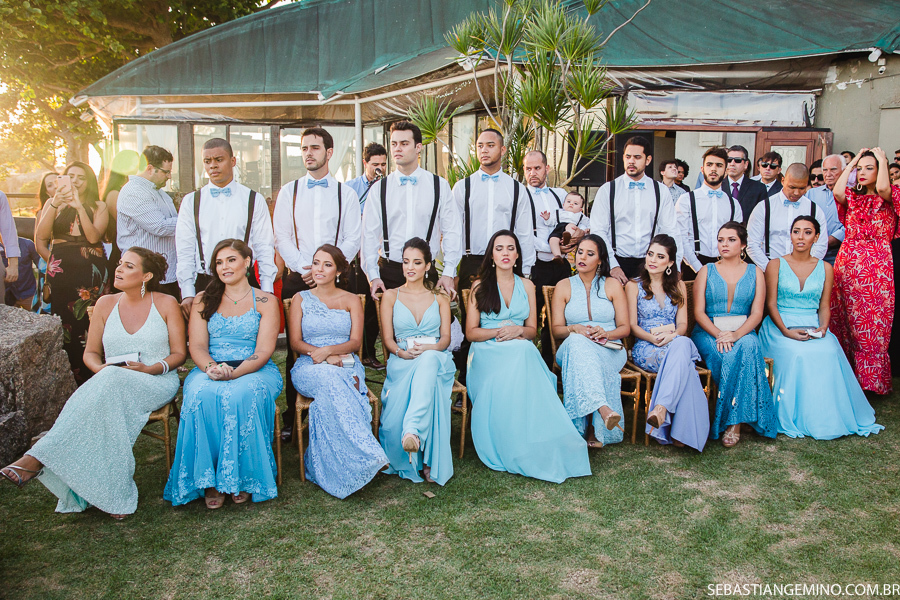vestido madrinhas de casamento azul