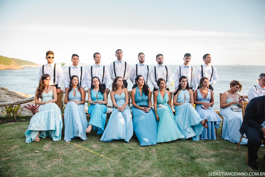 vestido madrinhas de casamento azul