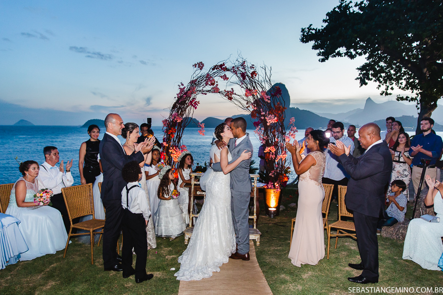 fotografo de casamento niteroi em casamento zefiro na fortaleza de santa cruz