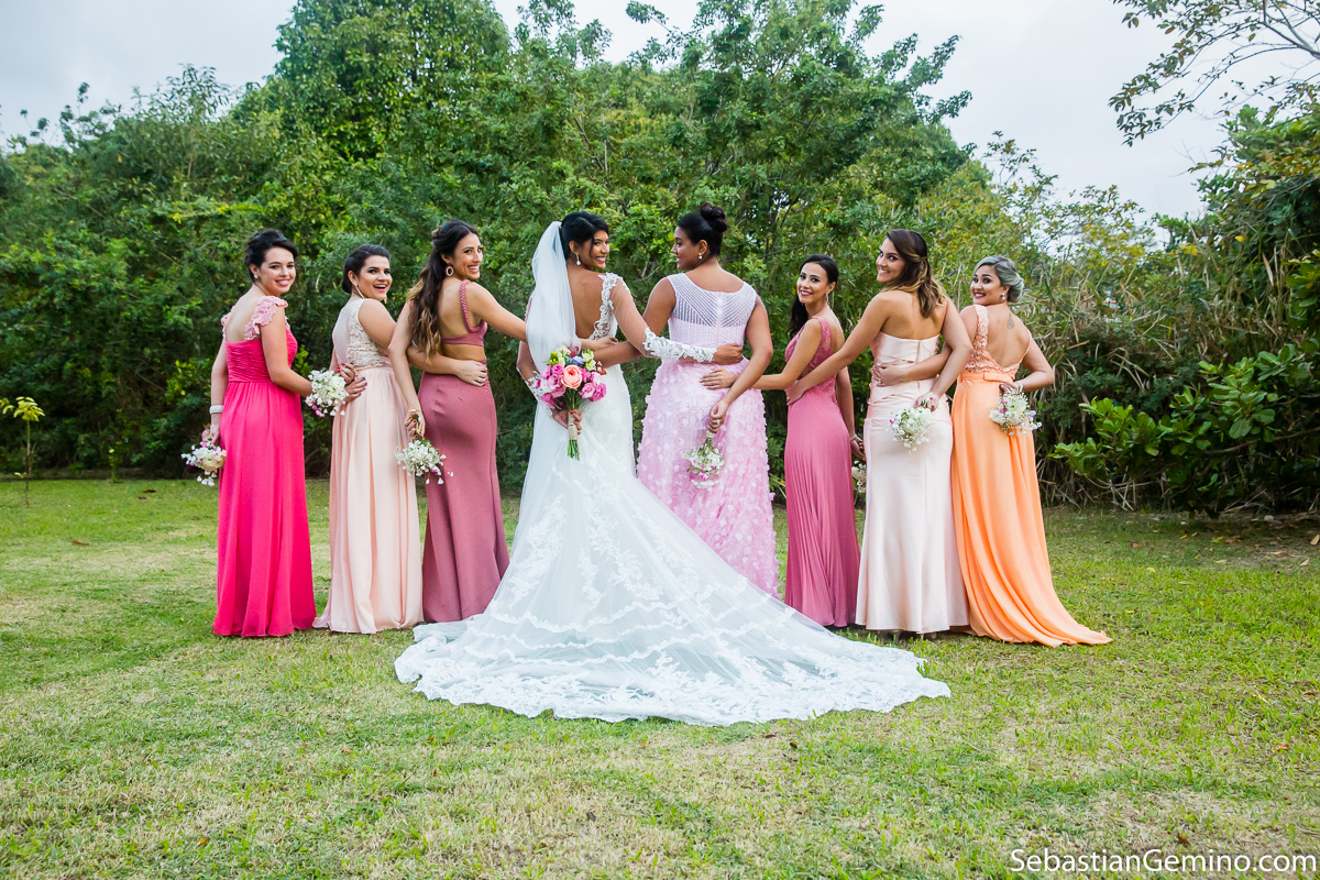 MADRINHAS CASAMENTO COM VESTIDO NUDE, CASAMENTO NO CAMPO, RJ