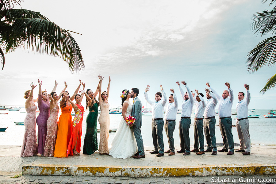 FOTOS PADRINHOS CASAMENTO NA PRAIA BUZIOS