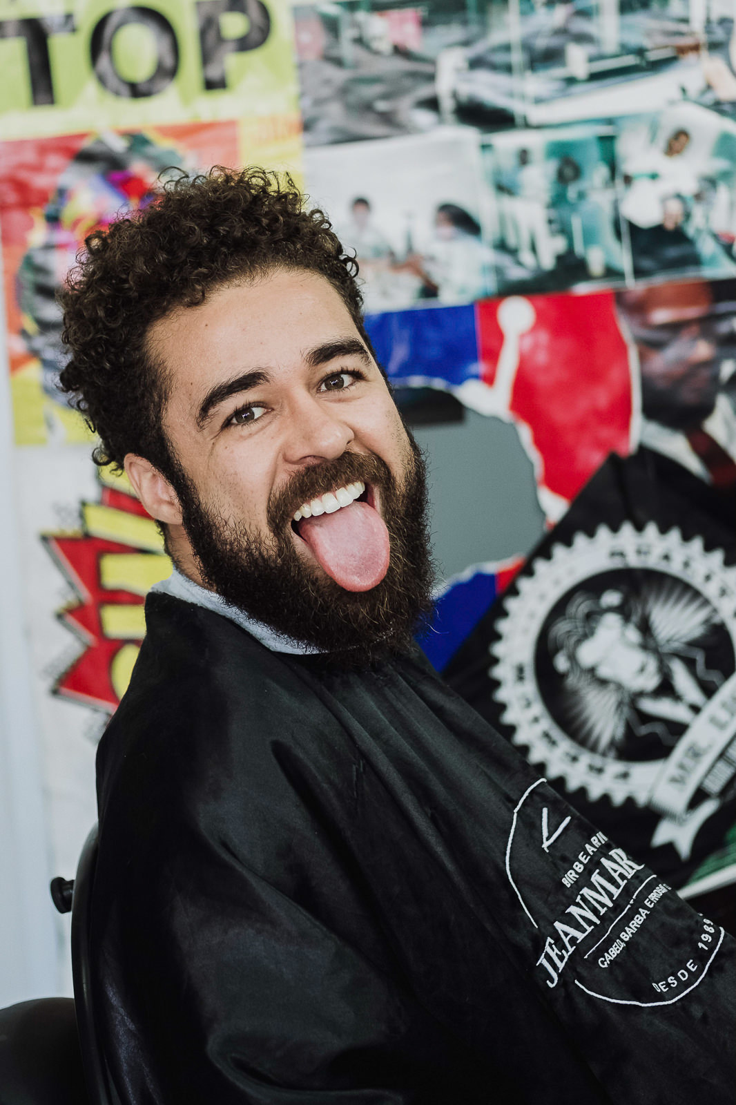 noivo mostra a ligua