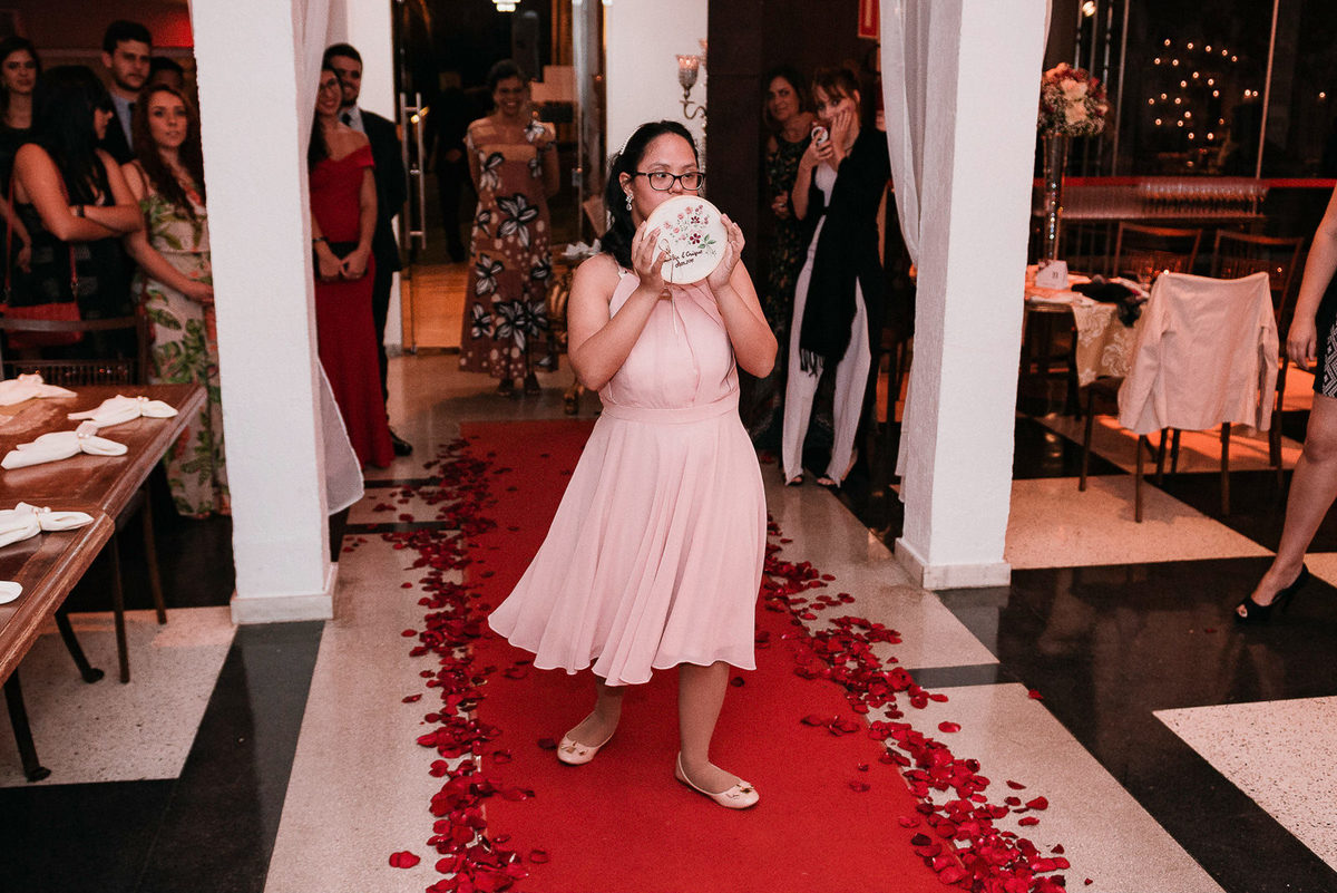 entrada das alianças pela irmã especial