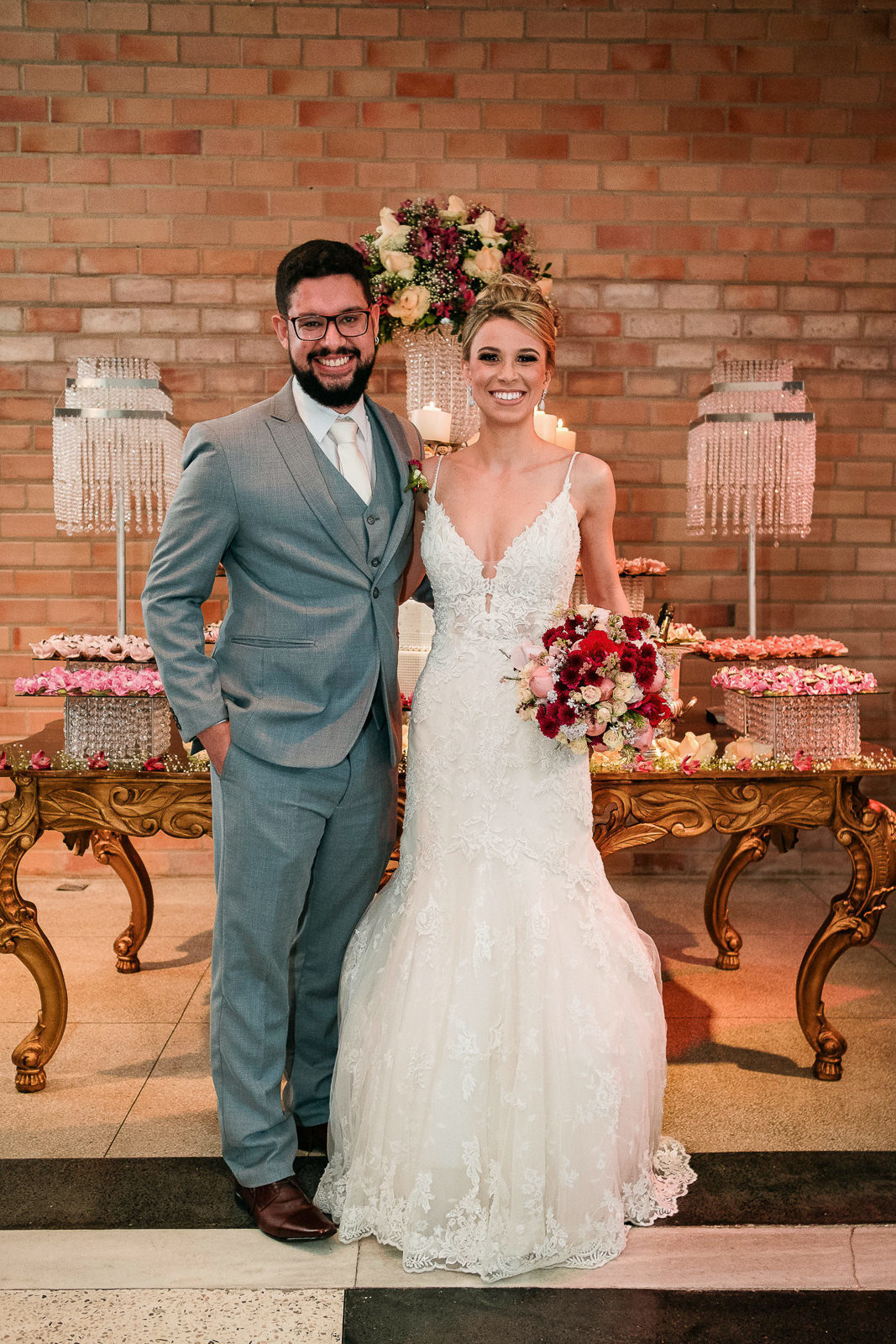 foto oficial dos noivos