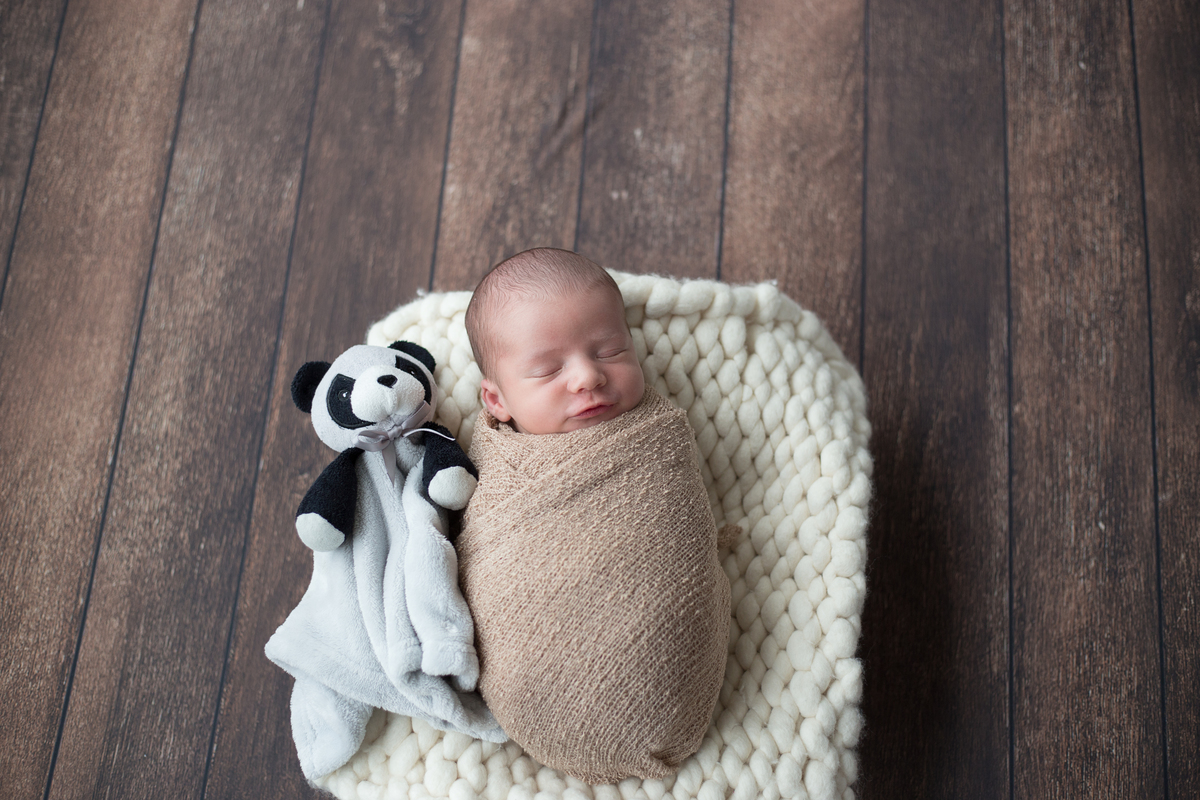 Ensaio Newborn seguro e à domicílio