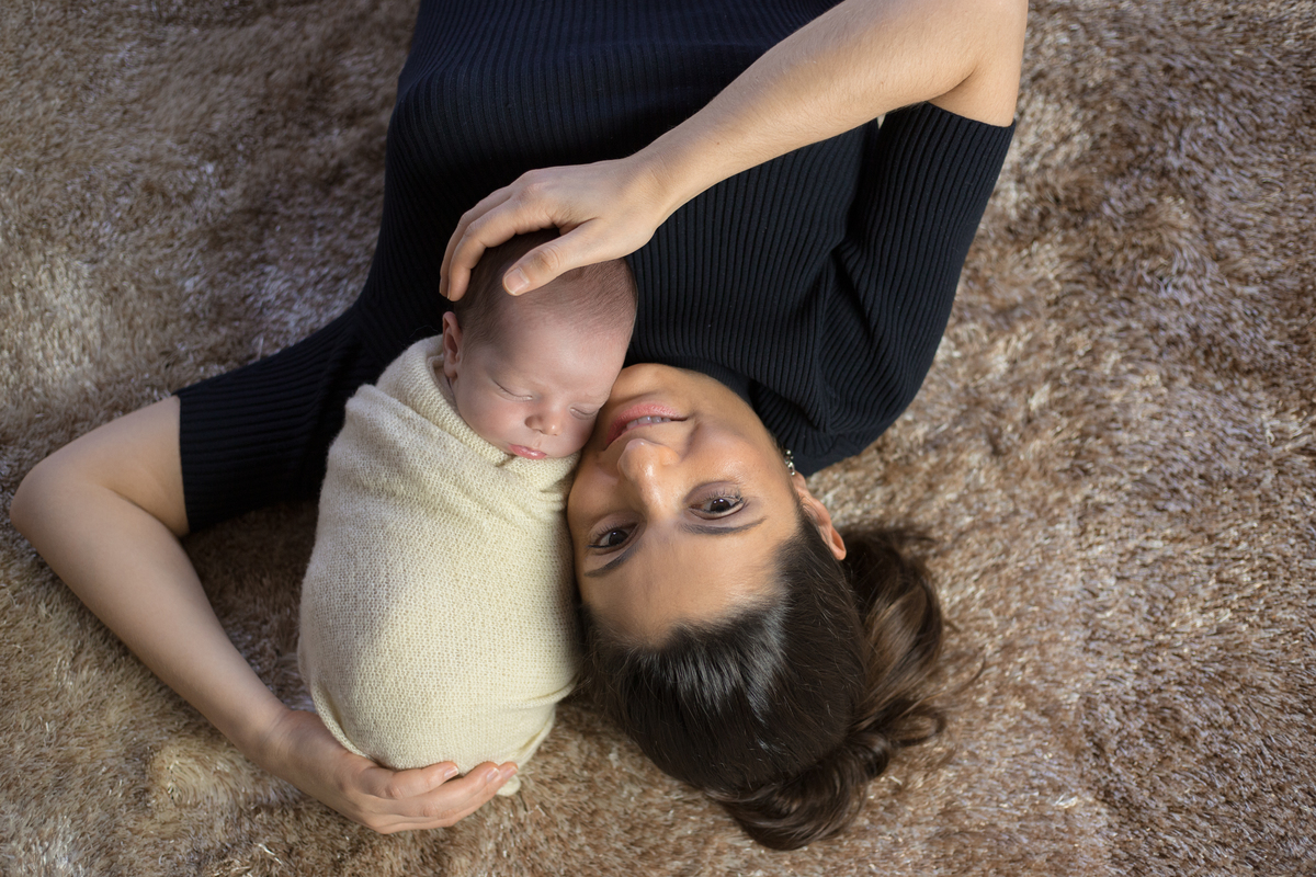 Foto Newborn em casa