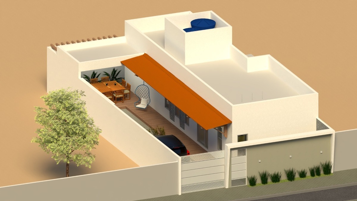 perspectiva da residencia