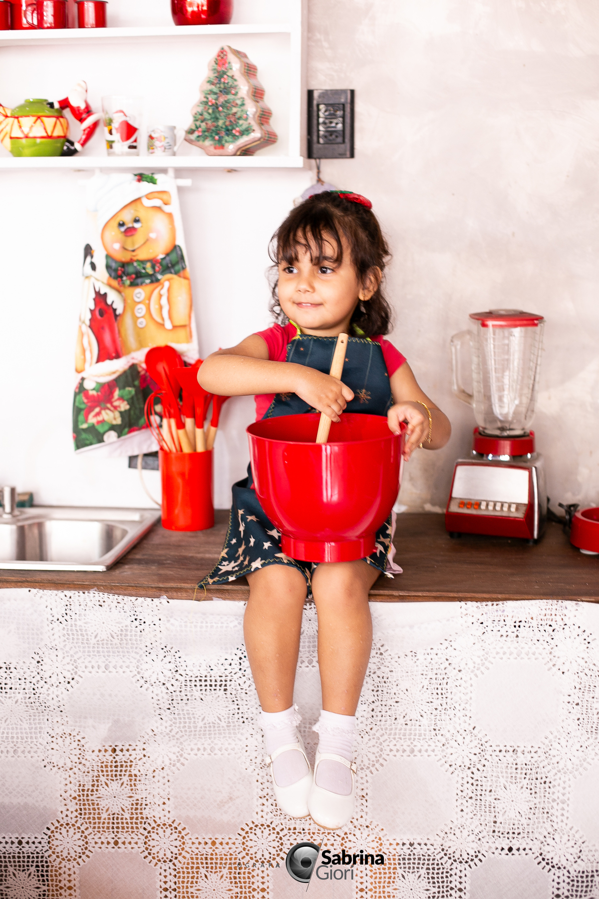 Ensaio fotográfico de natal em família 