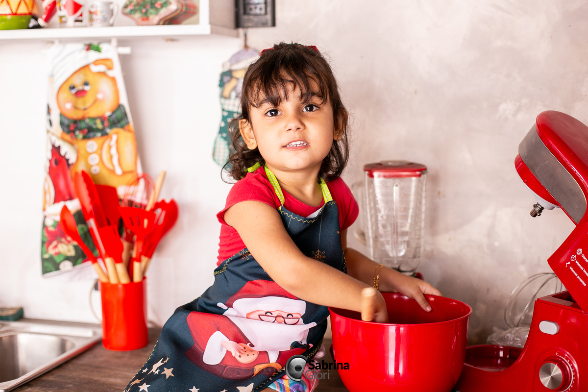 Ensaio fotográfico de natal em família 
