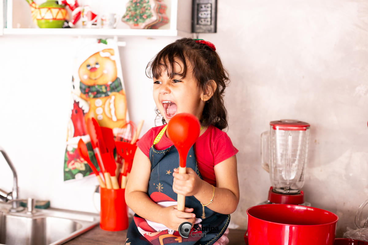Ensaio fotográfico de natal em família 