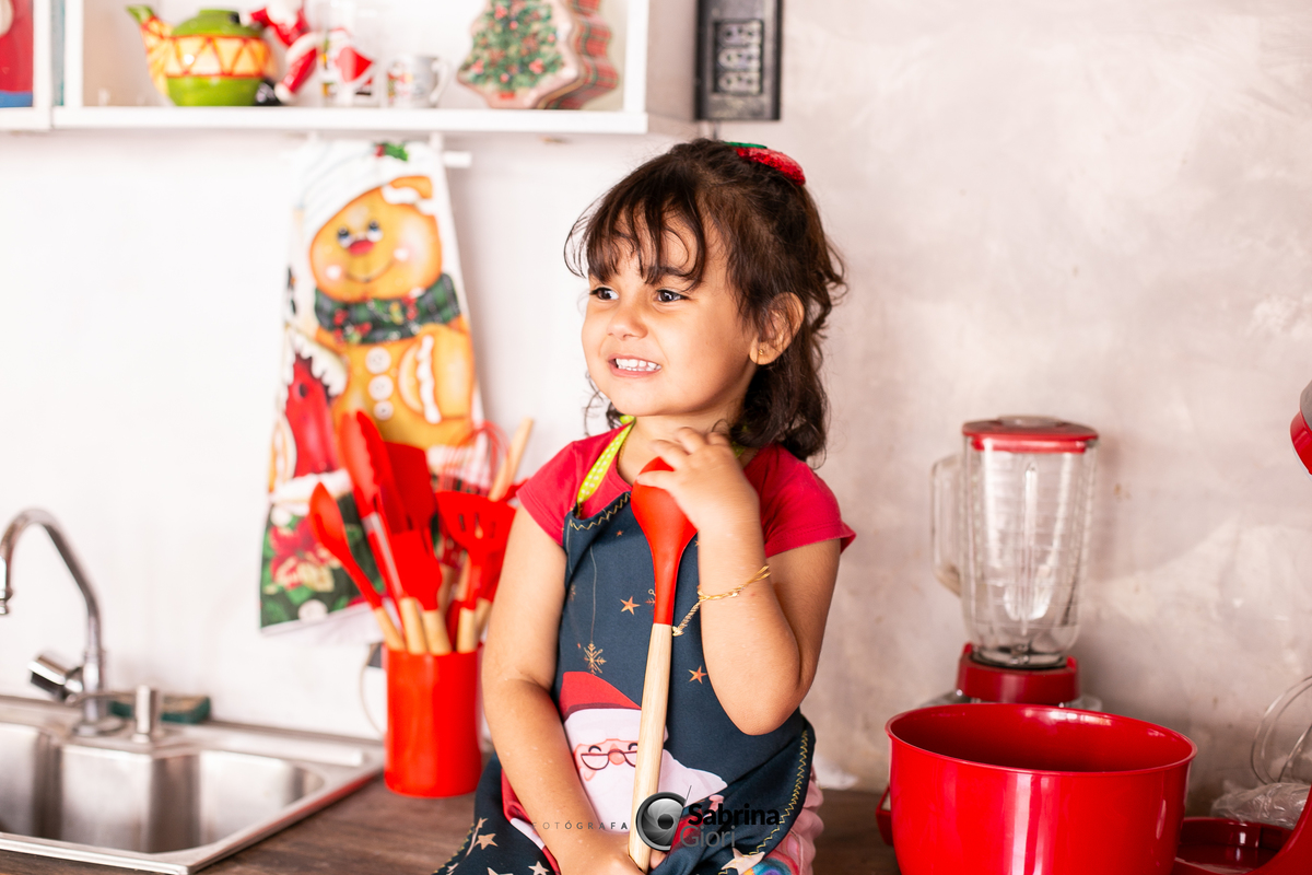 Ensaio fotográfico de natal em família 