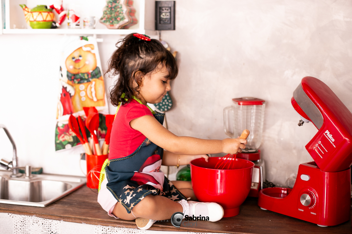 Ensaio fotográfico de natal em família 