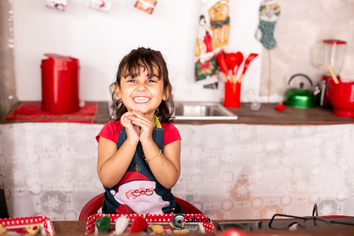 Ensaio fotográfico de natal em família 