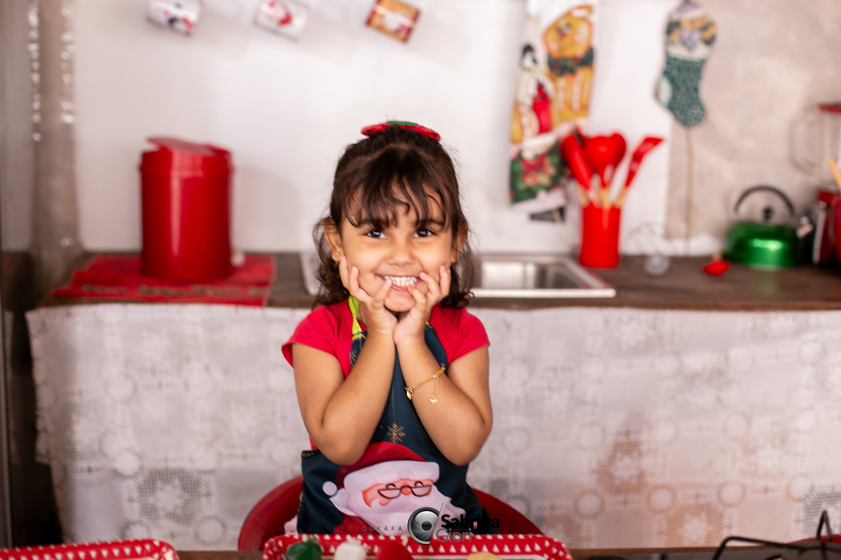Ensaio fotográfico de natal em família 