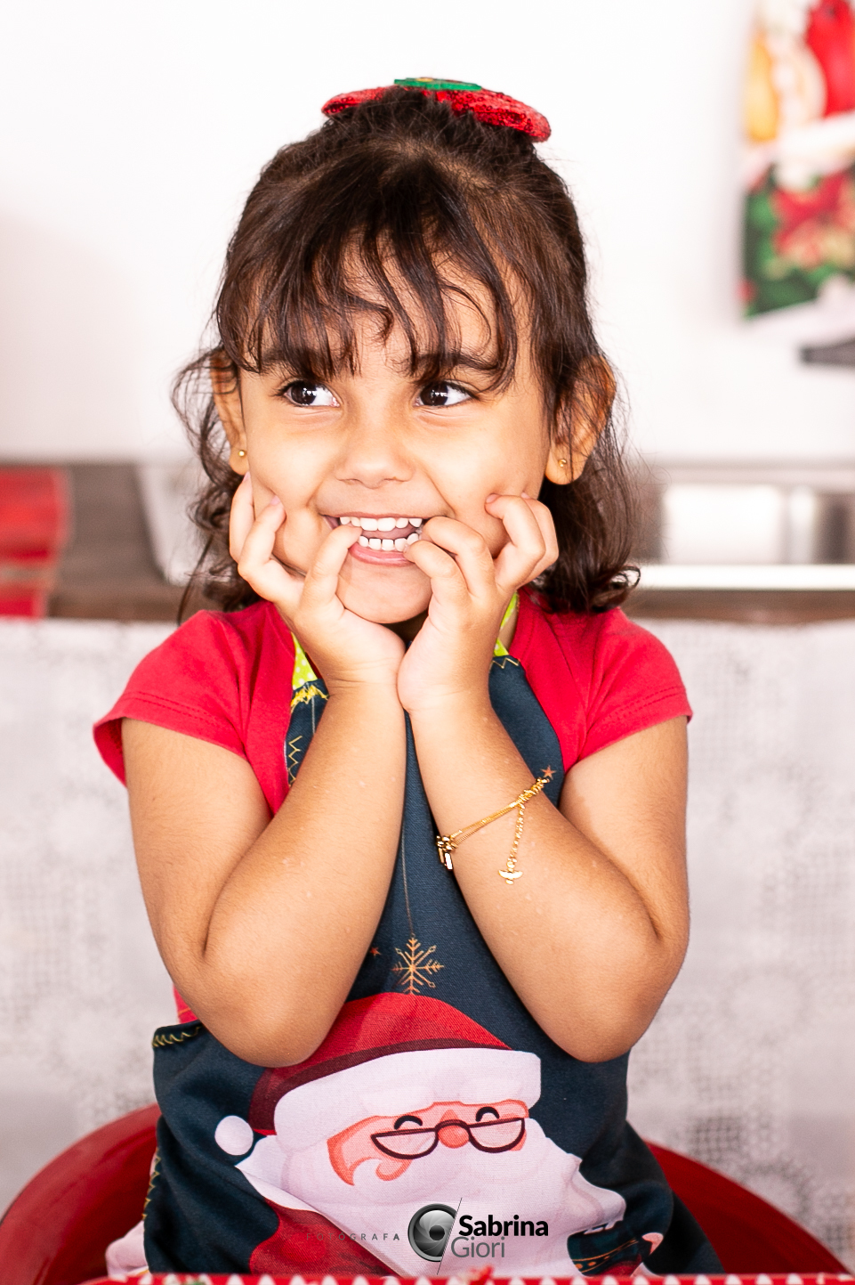 Ensaio fotográfico de natal em família 