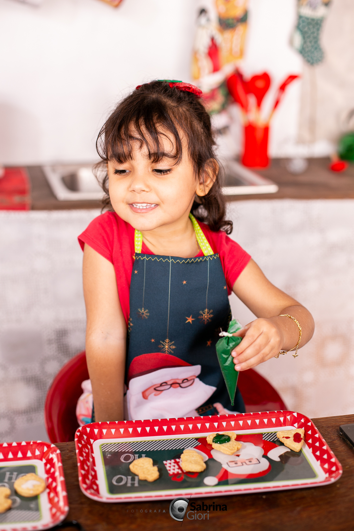 Ensaio fotográfico de natal em família 