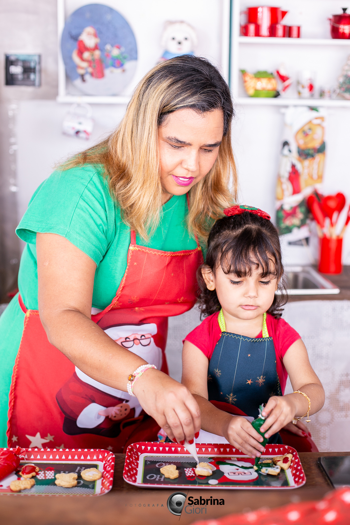 Ensaio fotográfico de natal em família 