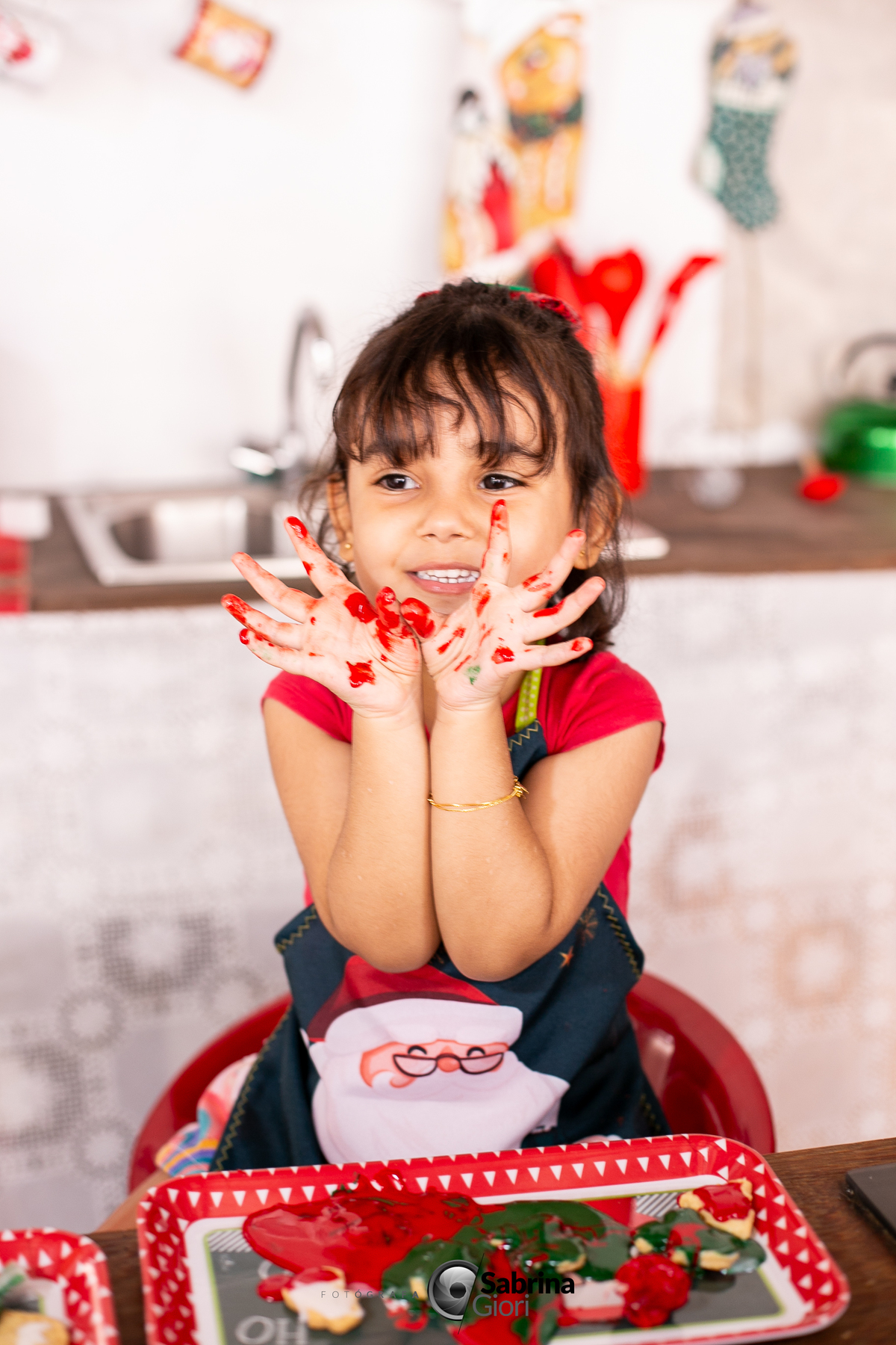 Ensaio fotográfico de natal em família 