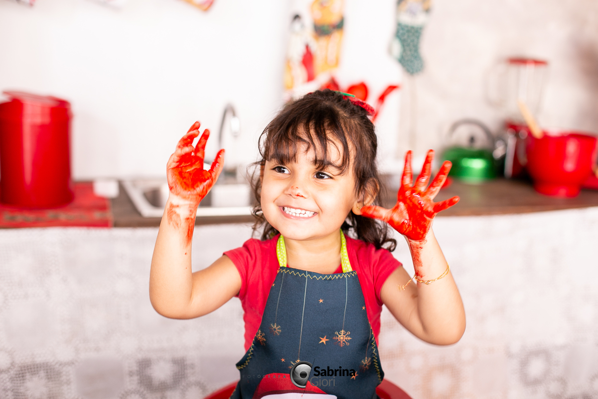 Ensaio fotográfico de natal em família 