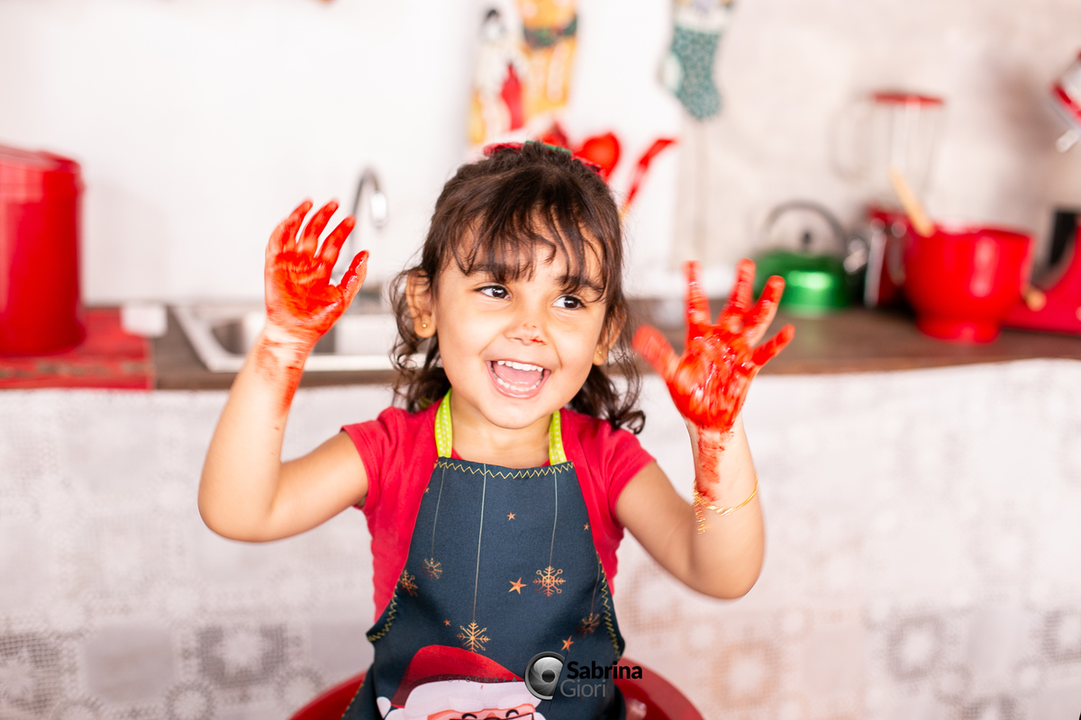 Ensaio fotográfico de natal em família 