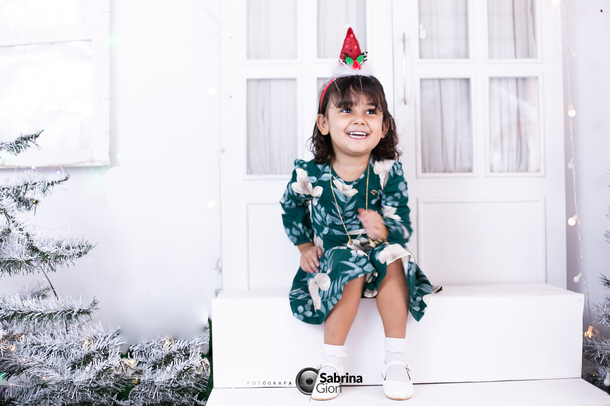 Ensaio fotográfico de natal em família 