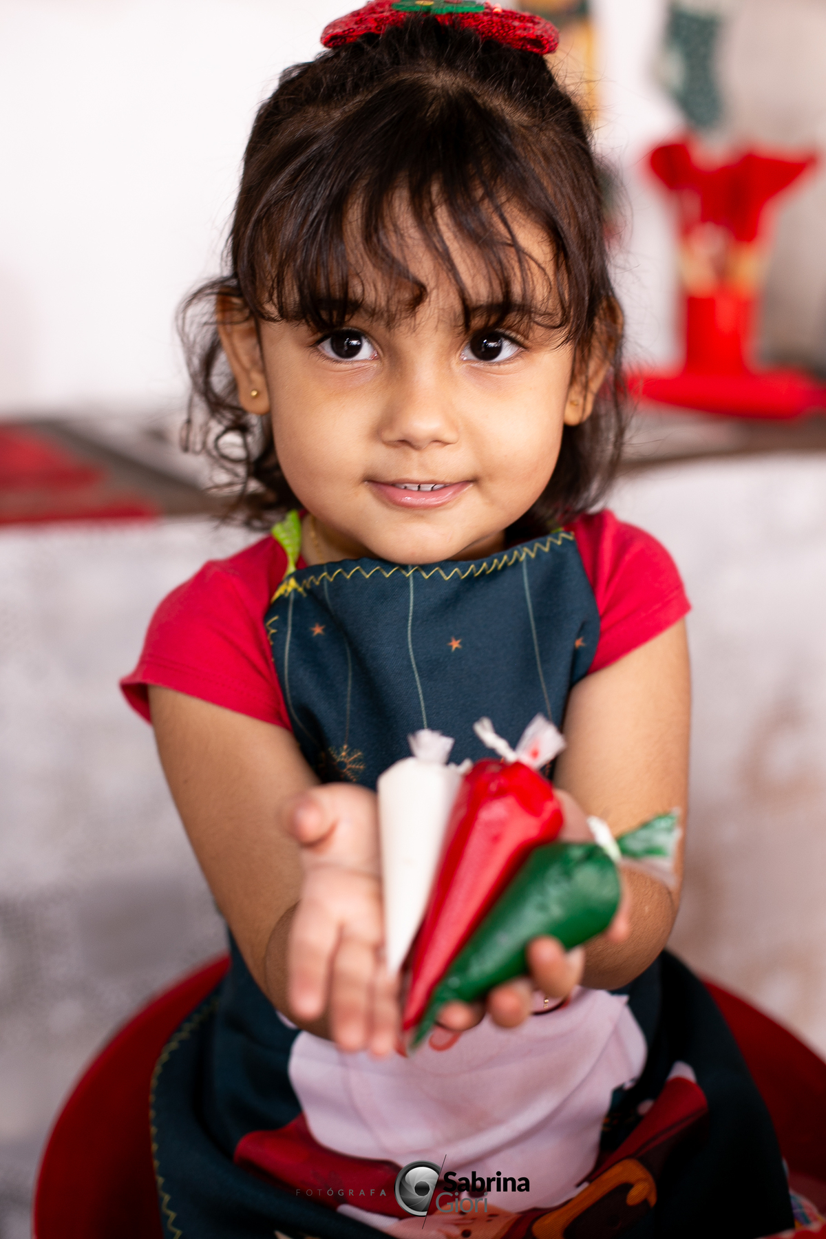 Ensaio fotográfico de natal em família 