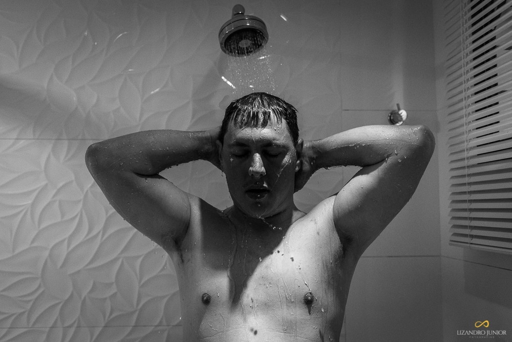 NOIVO TOMANDO BANHO MAKING OF