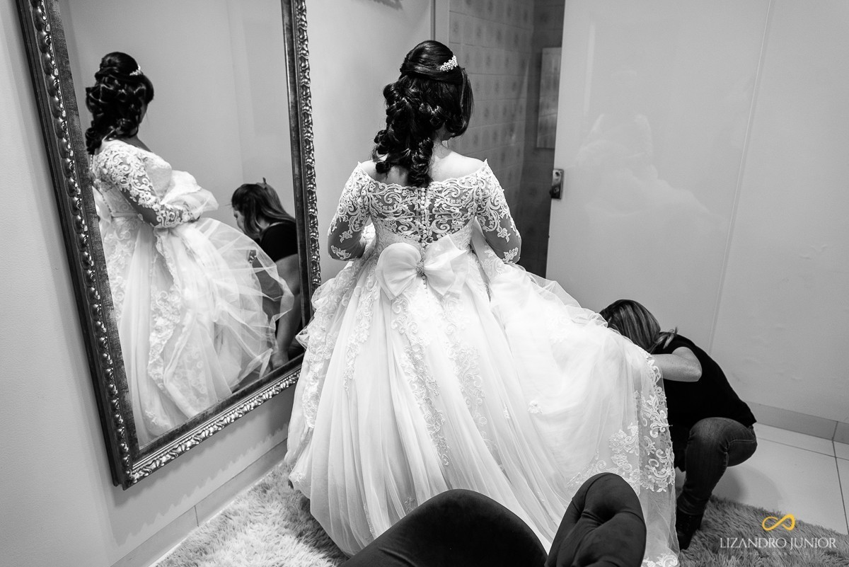 vestido de noiva, making of de noiva, espaço lumani, dyana noivas