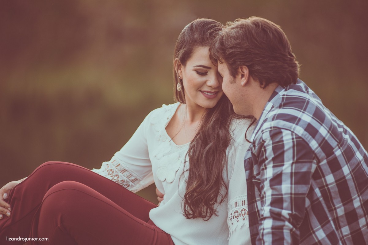 ensaio namorando campo