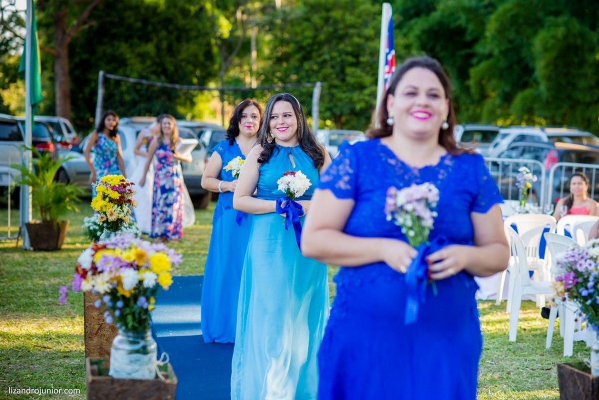 daminhas casamento de dia