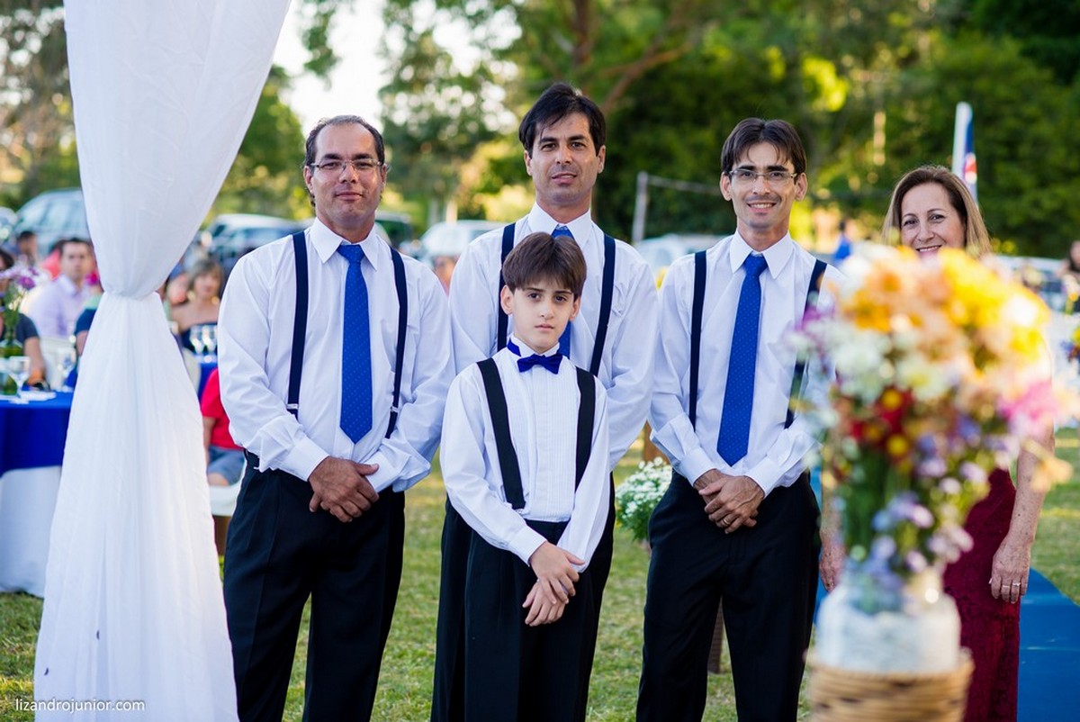 padrinhos estilosos casamento de dia