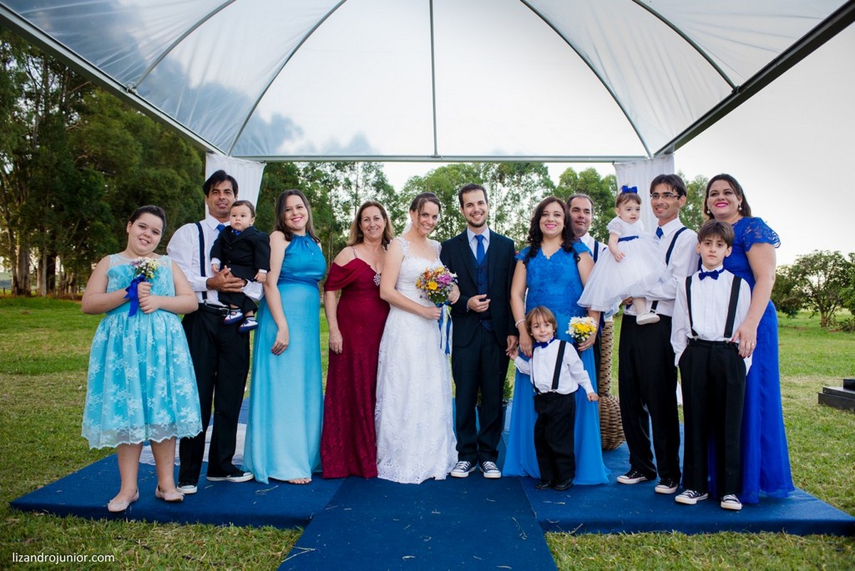 padrinhos casamento de dia