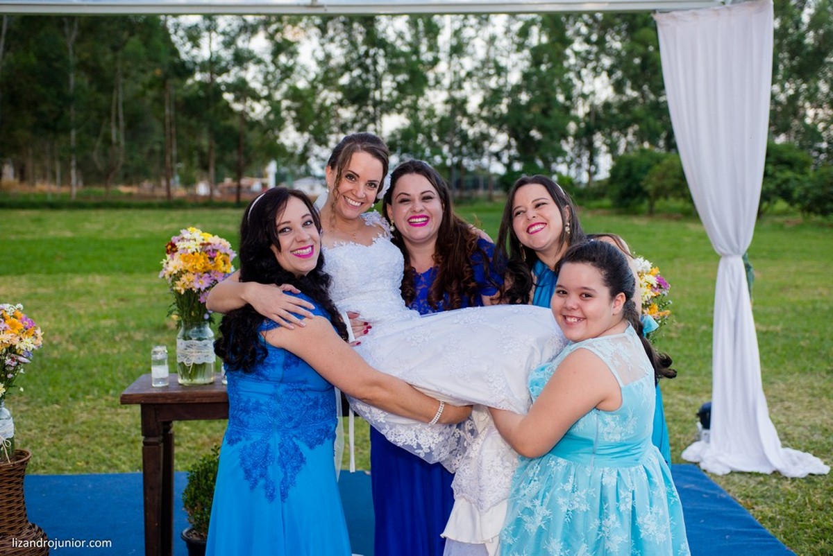 madrinhas casamento de dia