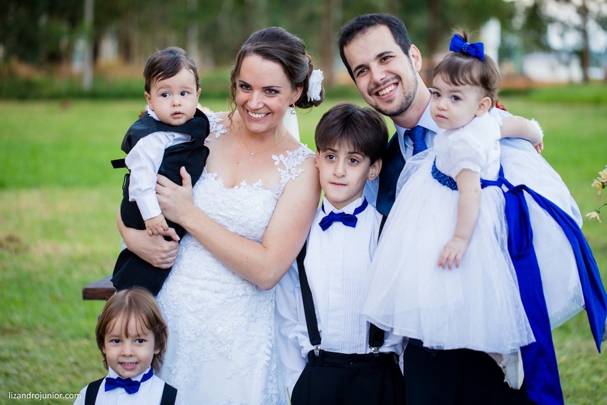 daminha casamento ao ar livre