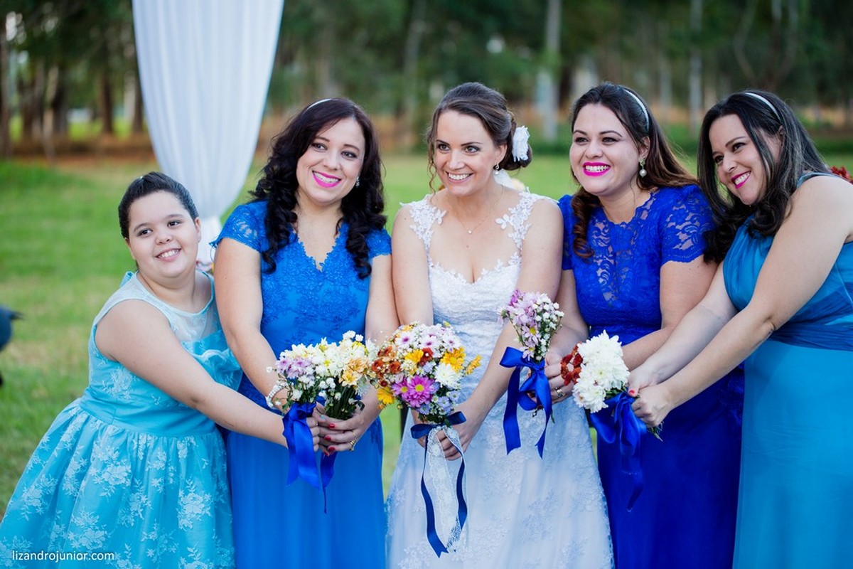 madrinhas casamento ao ar livre