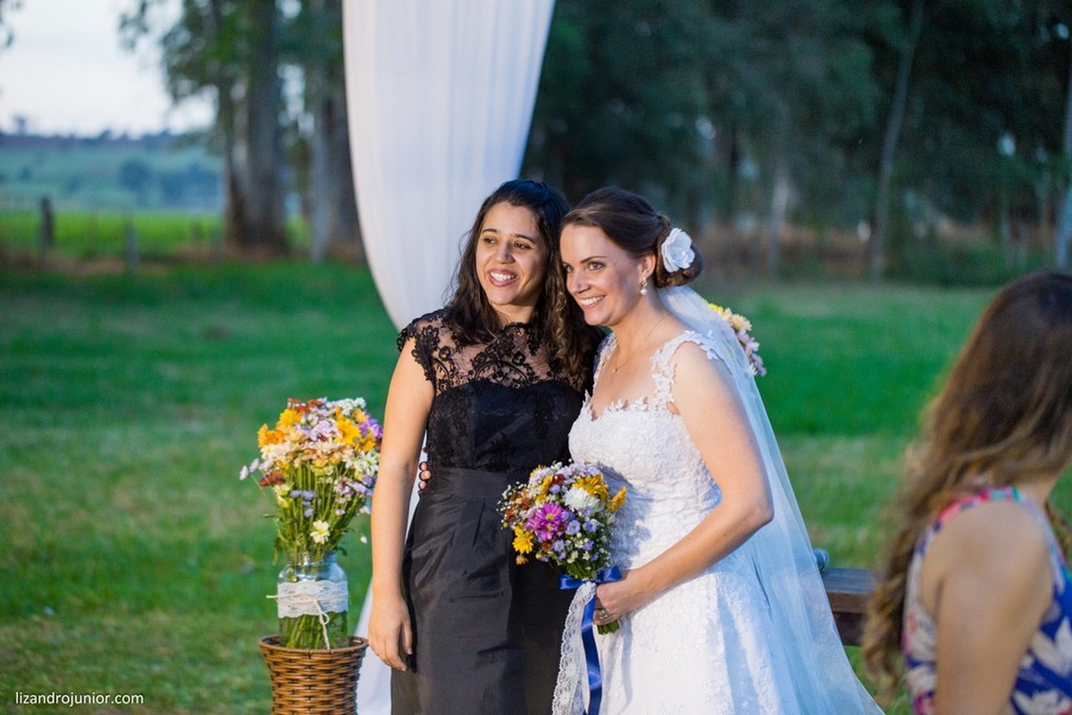 casamento ao ar livre