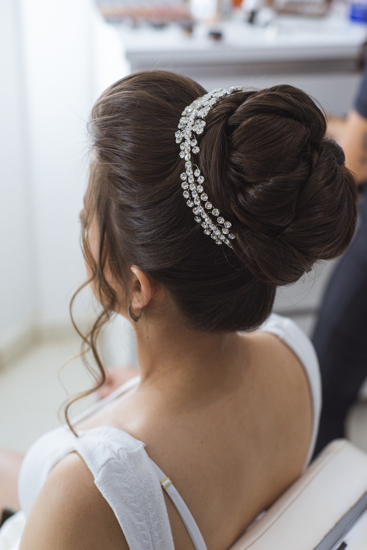 adereços de noiva, casamento carmo do paranaíba, lizandro junior, salão nila boaventura, nathália e emerson, 