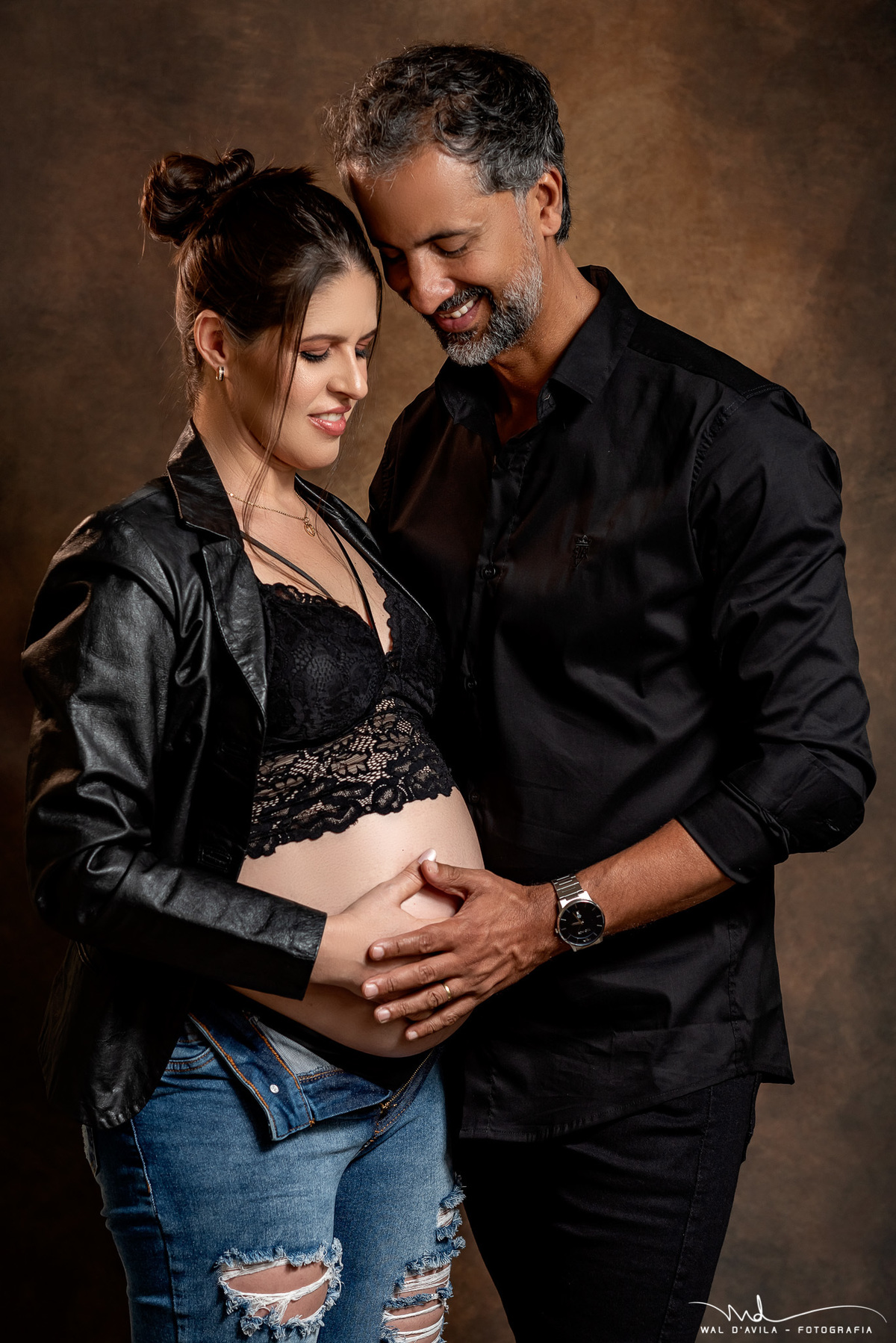 Ensaio Gestante em casa