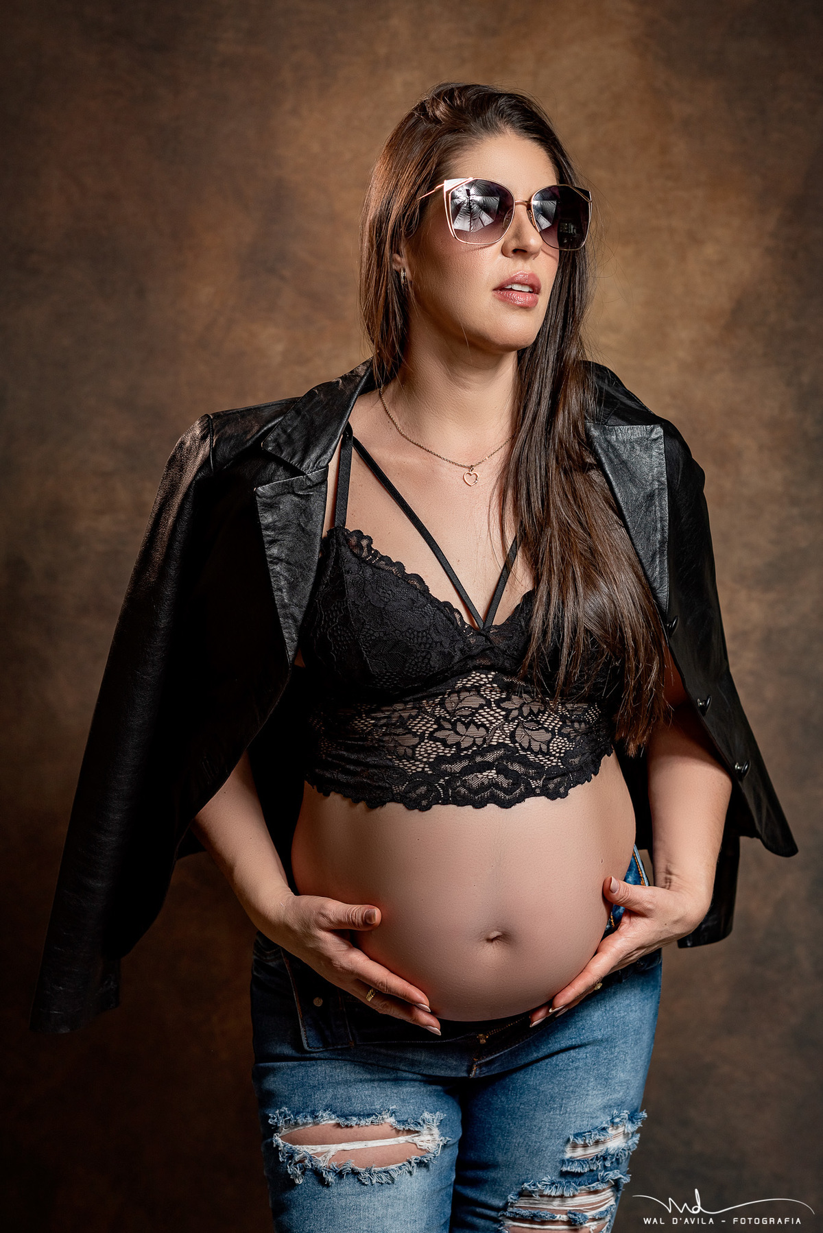 Ensaio Gestante em casa