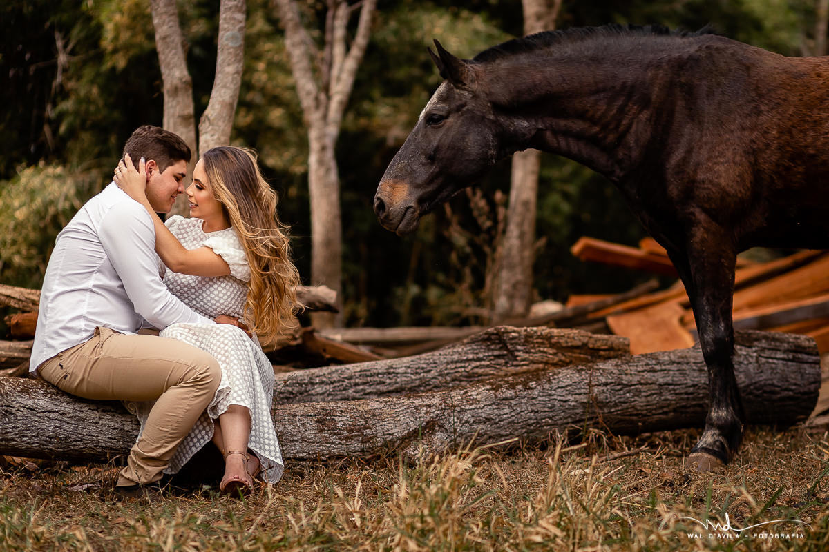 pre wedding lais e luz casal e cavalo