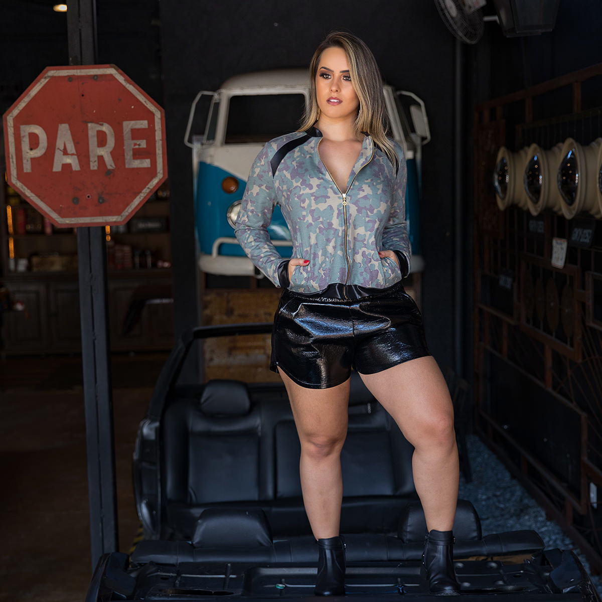 Caiçara, tractor jeans