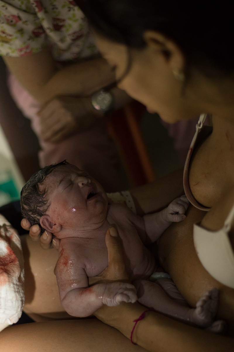 fotografia de parto humanizado hospital Sofia Feldman