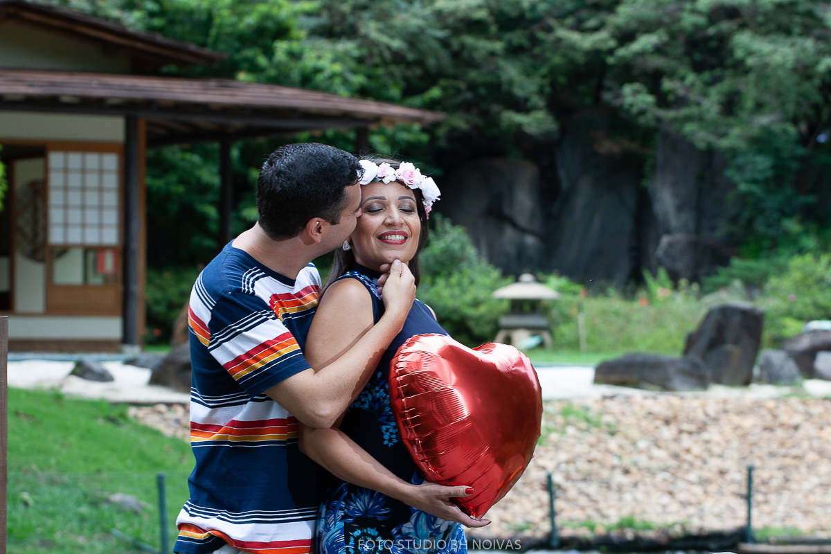Ensaio de Pré-Wedding-Alessandra e Alexandre-Jardim Japonês-Belo Horizonte