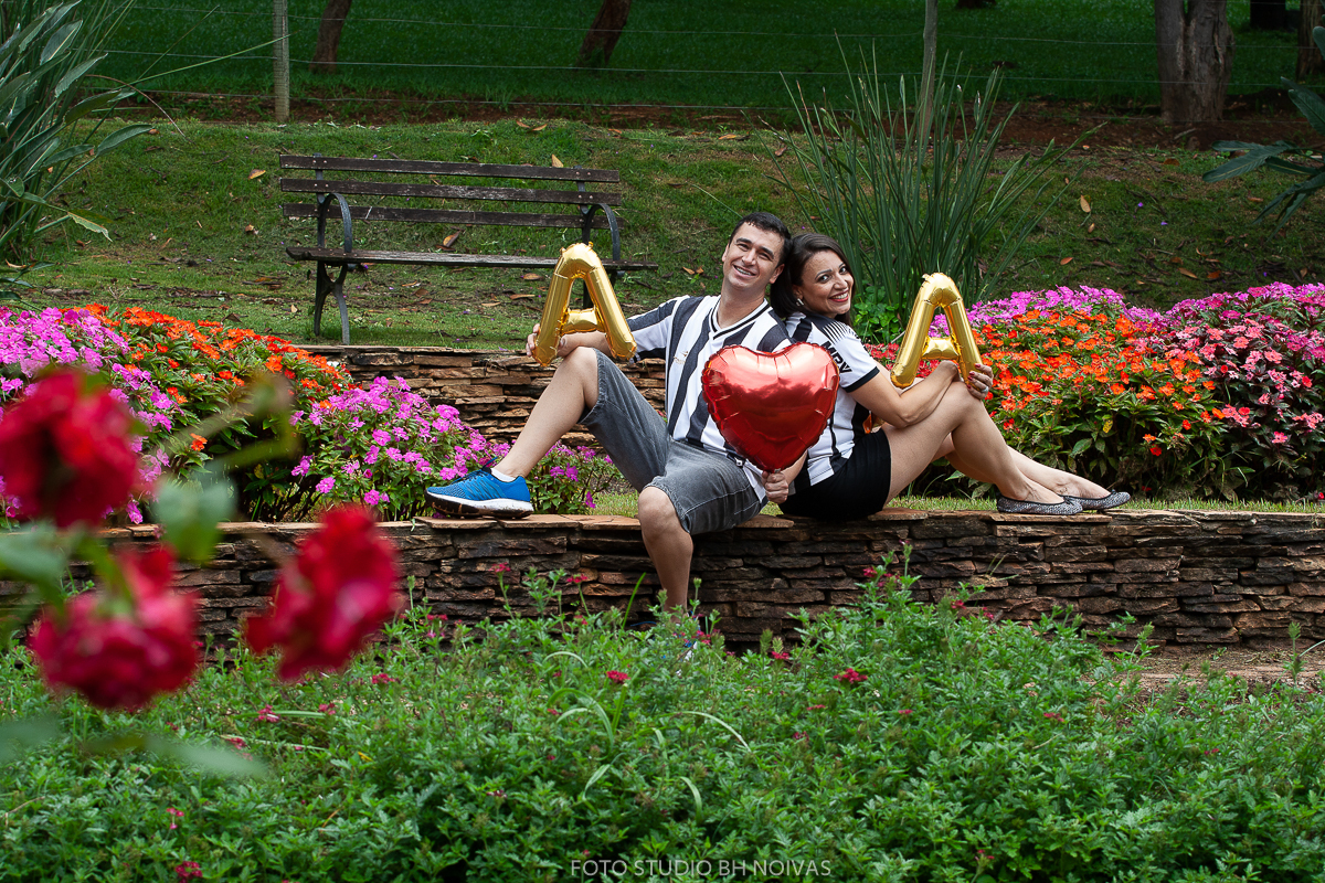 Ensaio de Pré-Wedding-Alessandra e Alexandre-Jardim Japonês-Belo Horizonte